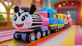 "Choo-Choo Train Song for Kids!  Fun Nursery Rhyme with Trains, Whistles & Adventure!"