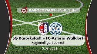 Highlights: Innenverteidiger wird zum Barockstadt-Torjäger gegen Astoria Walldorf #regionalliga