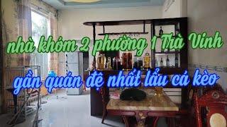 MS 507 bán nhà khóm 2 phường 1 thành phố Trà Vinh, hẻm ô tô, giá 1,3 tỷ, đt 0972297474