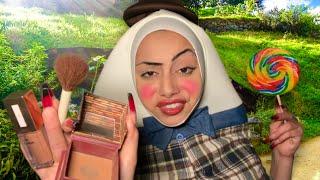 ASMR~ Humpty Dumpty does your makeup (personal attention from an egg) 