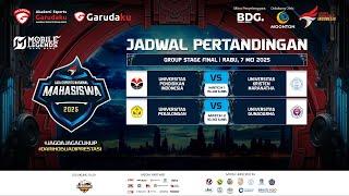 LIGA ESPORTS NASIONAL MAHASISWA 2025 - GROUP FINAL STAGE MLBB DAY 1