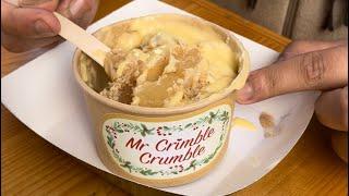 MANCHESTER’S ICONIC CHRISTMAS MARKETS! WARM APPLE CRUMBLE DELIGHT!