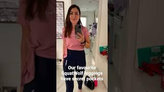 SquatWolf leggings with secret pockets