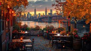 New York Coffee Ambience - Autumn Soothing Jazz Music for Studying, Working and Relaxing