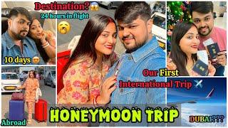 Our Honeymoon Trip Begins || Dubai Honeymoon Tour || Honeymoon Trip || Dream Honeymoon Destination