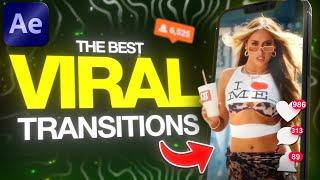 Use These VIRAL Transitions to get more views! (After Effects)