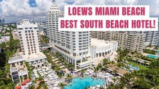 Loews Miami Beach Hotel Tour - Where to Stay in South Beach Miami Florida