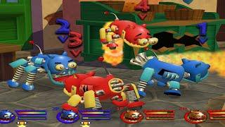 Tom and Jerry in War of the Whiskers HD Robot Cat and Robot Cat Vs Robot Cat and Robot Cat