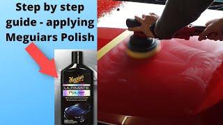 How To Use Meguiars Ultimate Polish - Car Detailing 101