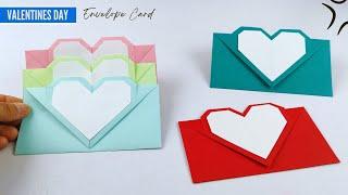 The BEST Valentine's Day Envelope Ideas You Need To Try | Heart envelope card for your loved ones