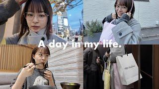 [22-year-old actress's day off] Follow me on a certain day ‍️️Choosing clothes at an exhibitio...