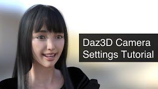 Daz Studio Camera Settings Explained | Daz3D Tips