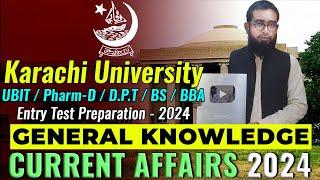 KU Entry Test 2024 (General Knowledge MCQs)