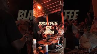 Black Coffee B2B Shimza  #afrohouse #housemusic #blackcoffee #Shimza #shorts