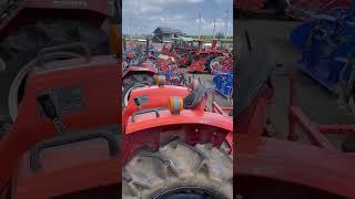 Tractors stock in Japan