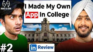 TEACHERS used his application in college | Linkedin Review for Software Engineers