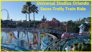 Universal Studios - Seuss Trolly Train Ride - Jan 2024 - 4k