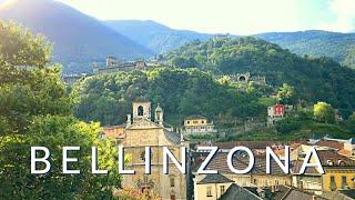 Bellinzona, Switzerland - The city of three magnificent castles