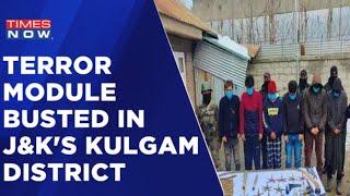 Six Arrested From South Kashmir's Kulgam District, Huge Cache Of Arms Recovered |Crackdown On Terror