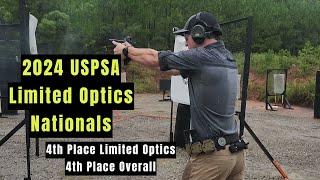 2024 USPSA Limited Optics Nationals - 4th place - Glock 17 Gen 5 MOS - Trijicon SRO - Trex Arms