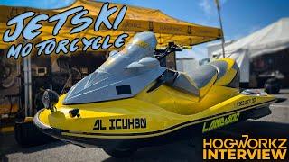 PUTTING TURN SIGNALS IN A JET-SKI MOTORCYCLE! | Ocean City Bike Week 2024 (HOGWORKZ Interview #2)