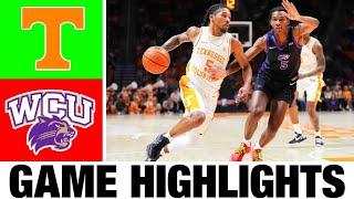 #1 Tennessee vs Western Carolina Highlights | NCAA Men's Basketball | 2024 College Basketball