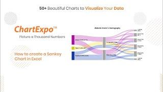 How to create a Sankey Diagram in Excel | What is Sankey diagram | Sankey chart in Excel