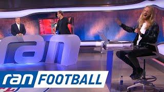 "Yeees!" Icke eskaliert und blödelt mit dem Europa-Chef der NFL