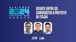 Debate à Prefeitura de Itajaí | Eleições 2024 - O VOTO NA NDTV RECORD (28/09/2024)