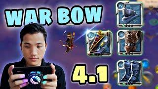 war bow  solo mist pvp  mobile gameplay - Albion Online