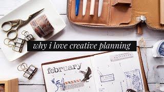 why i love creative planning · february plan with me