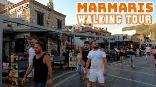 Marmaris City Center Walking Tour | July 2022 (Muğla/Turkey) (Populer Holiday City)