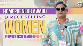 Harpreet Kaur VMCM Vestige I Honoured at Direct-Selling Women Entrepreneurship Summit 2025, Delhi