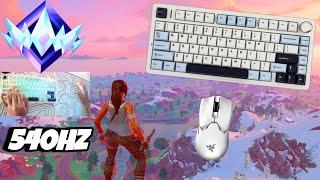 Aula F75 ASMR Unreal Ranked  Satisfying Keyboard Fortnite 540 FPS Smooth 4K