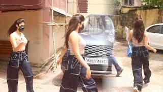 Beautiful Jahnvi kapoor Spotted Post GYM | Bollywood clap