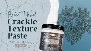 Redesign  Finnabair Crackle Texture Paste