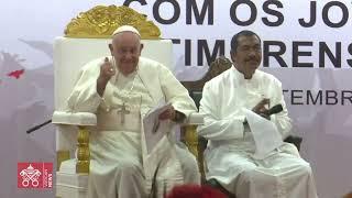 Highlights - Dili, Meeting with Young People, 11 September 2024, Pope Francis