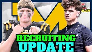 MICHIGAN RECRUITING UPDATE -  (Brady Smigiel, Ryder Lyons,  Matt Ludwig, Shadarius Toodle)