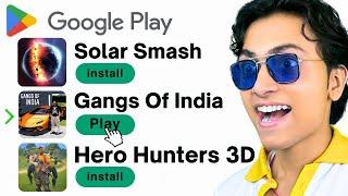 Playing My SUBSCRIBERS Favourite GAMES From Playstore! #4