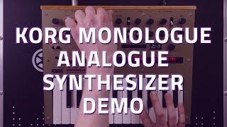 Korg Monologue Demo and Review