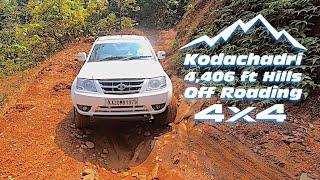 Kodachadri hill Off road Adventure on a 4X4 and Trekking  | Full detailed video