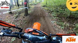 Test riding the 2020 KTM 500 XCF-W at Crow Canyon!