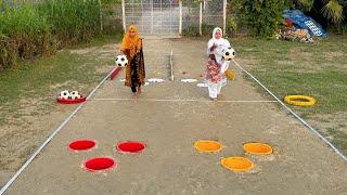 who wins the unpredictable showdown ? intense competition between two village women