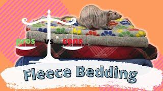 Fleece Bedding for Rats (pros and cons)