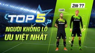 Top 5 Cầu Thủ "Khổng Lồ" Đáng Sử Dụng Nhất FIFA Online 4 ft. Pressing Time, @ibrobot