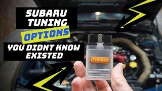 STI/WRX ECU tuning options! Options for flashing, tuning, and dyno'ing