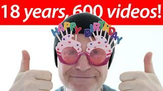 18 YEARS on YouTube! The highlights and failures!