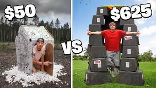 Survival Shelter Budget Challenge! *Office Depot Items Only*