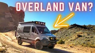 Can You Overland In A Van? Custom 4x4 Overland Sprinter Van Tour with Living The Van Life