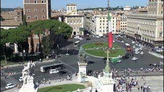 Rome Italy. Piazza Venezia.